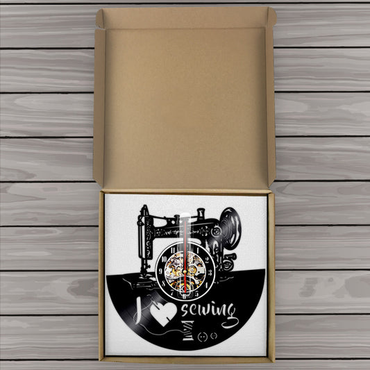 Vinyl Record Wall Clock