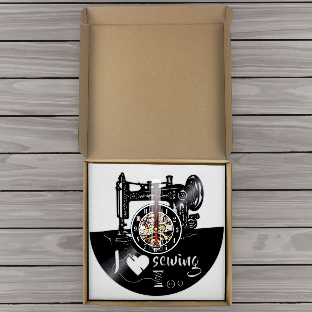 Vinyl Record Wall Clock