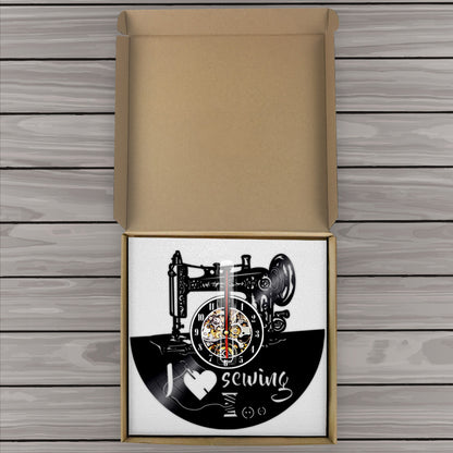 Vinyl Record Wall Clock